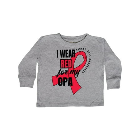 Inktastic Sickle Cell Awareness I Wear Red For My Opa Gift Toddler Boy or Toddler Girl Long Sleeve T-Shirt
Inktastic Sickle Cell Awareness I Wear Red For My Opa Gift Toddler Boy or Toddler Girl Long Sleeve T-Shirt