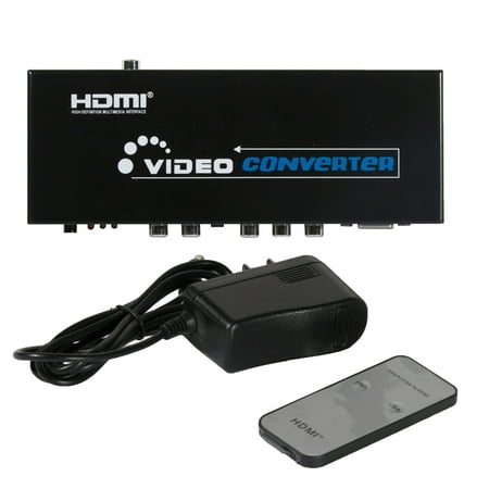Fosmon Component video YPbPr\/VGA to HDMI Converter Adapter & Digital Audio Output Switcher Box