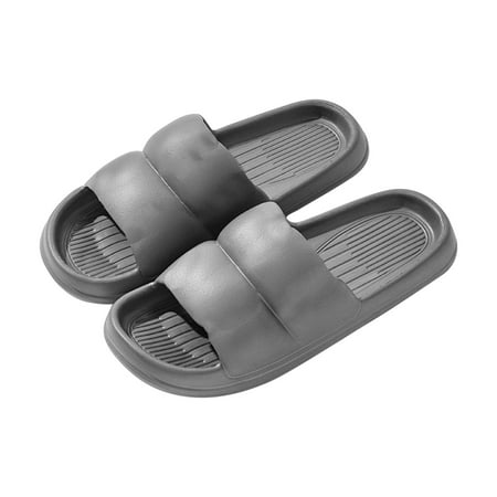 Up to 30% off!Kukoosong Flat Sandals for Women Men Home Couple Antiskid Thick Sole Shoes Indoor Outside Soft Soled Slippers Women Sandals Gray 40-41
Up to 30% off!Kukoosong Flat Sandals for Women Men Home Couple Antiskid Thick Sole Shoes Indoor Outside Soft Soled Slippers Women Sandals Gray 40-41