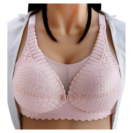 TANGNADE Women Nursing Pregnant Maternity Bra Underwear Breastfeeding With Front Buckle Pink 95B
TANGNADE Women Nursing Pregnant Maternity Bra Underwear Breastfeeding With Front Buckle Pink 95B