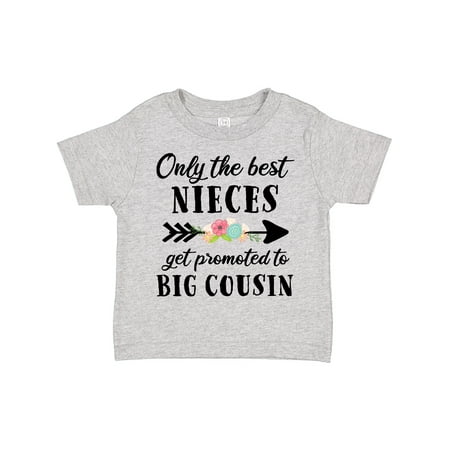 Inktastic Only the Best Nieces Get Promoted to Big Cousin Gift Toddler Boy or Toddler Girl T-Shirt
Inktastic Only the Best Nieces Get Promoted to Big Cousin Gift Toddler Boy or Toddler Girl T-Shirt