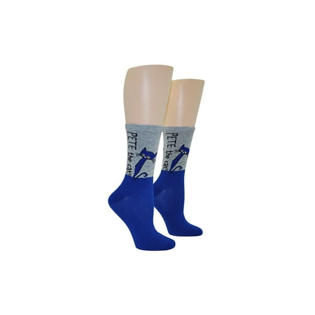 Pete the Cat Adult Crew Socks