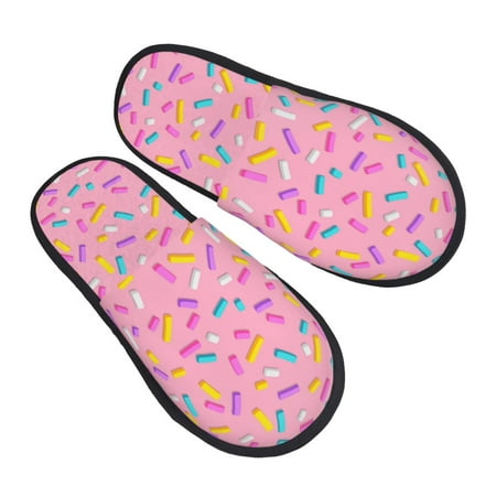 Junzan Fuzzy Feet Slippers For Women House Shoes Non Slip Indoor/Outdoor Pink Donut Designs-Medium
Junzan Fuzzy Feet Slippers For Women House Shoes Non Slip Indoor/Outdoor Pink Donut Designs-Medium
