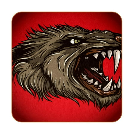OWNTA Beast Head Pattern Premium 6-Piece Square Coaster Set in Microfiber Leather - Non-Slip & Absorbent Cup Mats
OWNTA Beast Head Pattern Premium 6-Piece Square Coaster Set in Microfiber Leather - Non-Slip & Absorbent Cup Mats