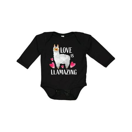 Inktastic Valentine s Day Love is Llamazing with Cute Llama and Hearts Boys or Girls Long Sleeve Baby Bodysuit
Inktastic Valentine s Day Love is Llamazing with Cute Llama and Hearts Boys or Girls Long Sleeve Baby Bodysuit