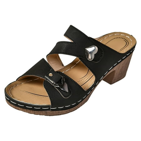 Jungdeepe Ladies Casual Solid Colour Love Car Line Heel High Heel Big Size Sandal Slippers
Jungdeepe Ladies Casual Solid Colour Love Car Line Heel High Heel Big Size Sandal Slippers