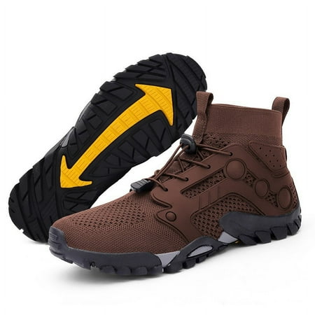 Men Women Water Hiking Shoes Barefoot Slip Resistant High Top Wading Shoes for Walking Fishing River Creek Kayaking
Men Women Water Hiking Shoes Barefoot Slip Resistant High Top Wading Shoes for Walking Fishing River Creek Kayaking