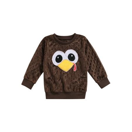 Fanvereka Toddler Baby Long Sleeve Turkey Boy Girl Thanksgiving Sweatshirt Top Shirt
Fanvereka Toddler Baby Long Sleeve Turkey Boy Girl Thanksgiving Sweatshirt Top Shirt
