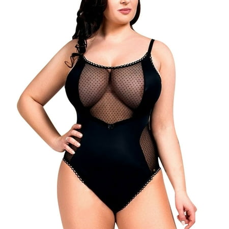 Gaiseeis Plus Size Sexy Lace Sleepwear Lingerie Temptation Babydoll Underwear Jumpsuit Black M
Gaiseeis Plus Size Sexy Lace Sleepwear Lingerie Temptation Babydoll Underwear Jumpsuit Black M
