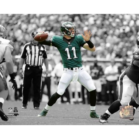 Carson Wentz First Career Touchdown Pass- September 11 2016 Spotlight Photo Print