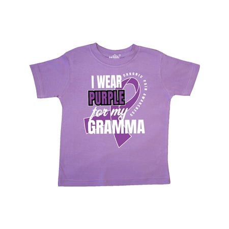 Inktastic Chronic Pain I Wear Purple For My Gramma Gift Toddler Boy or Toddler Girl T-Shirt
Inktastic Chronic Pain I Wear Purple For My Gramma Gift Toddler Boy or Toddler Girl T-Shirt
