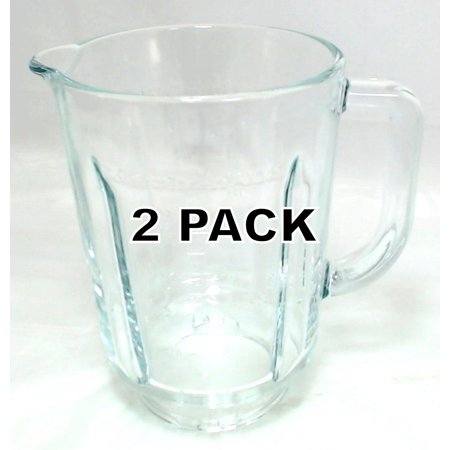 2 Pk, Glass Blender Jar for KitchenAid, AP4500452, PS2372307, W10221793