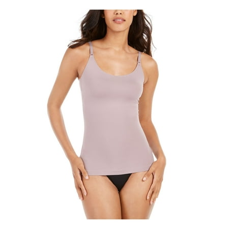 SPANX Intimates Purple Polyester Solid Everyday Camisole Size: L