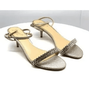 Jewel Badgley Mischka Loren Ankle Strap Sandal
