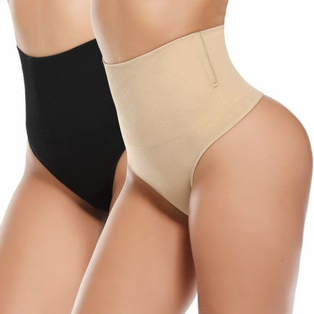 Vaslanda 2-pack Thong Shapewear Tummy Control Panties Body Shaper for Women Butt Lifter Waist Trainer Seamless Slimmer Panty
Vaslanda 2-pack Thong Shapewear Tummy Control Panties Body Shaper for Women Butt Lifter Waist Trainer Seamless Slimmer Panty