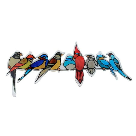 Acrylic Painted Bird Group Pendant Home Living Room Window Telephone Pole Bird Decoration
Acrylic Painted Bird Group Pendant Home Living Room Window Telephone Pole Bird Decoration