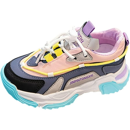 Kids Girls Boys Lace Up Soft Sneaker Lightweight Breathable Shoes Non-Slip Casual Shoes for Toddler/Little Kid/Big Kid
Kids Girls Boys Lace Up Soft Sneaker Lightweight Breathable Shoes Non-Slip Casual Shoes for Toddler/Little Kid/Big Kid