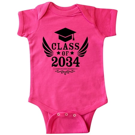 Inktastic Class of 2034 with Graduation Cap and Wings Gift Baby Boy or Baby Girl Bodysuit
Inktastic Class of 2034 with Graduation Cap and Wings Gift Baby Boy or Baby Girl Bodysuit