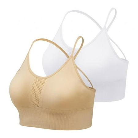 Running Bras for Women High Impact Large Breast - High Support Bra for Women Small to Plus Size Everyday Wear Cross Back Tops for Running Fitness(2-Packs)
Running Bras for Women High Impact Large Breast - High Support Bra for Women Small to Plus Size Everyday Wear Cross Back Tops for Running Fitness(2-Packs)