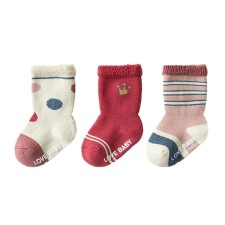 Thigh High Compression Socks Women Fluffy Fuzzy Band Plush Open Toe Comfy Cozy Crew Boot Socks Toddlers Boys Girls Winter 3 Pairs Slipper Socks for Christmas