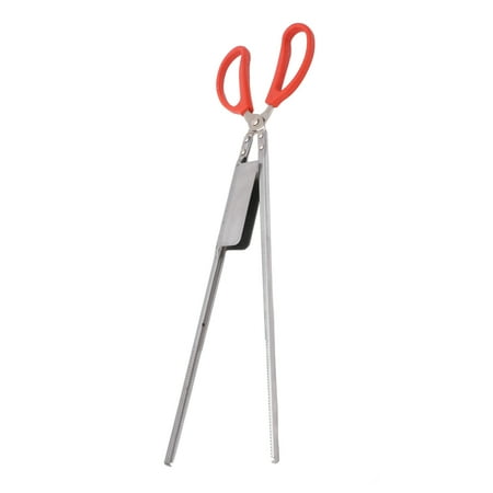 Srliya Crab Tongs Stainless Steel Plastic Handles 51cm Length Slot Tip Design Thicken Heat Scissor Tongs For Fishing
Srliya Crab Tongs Stainless Steel Plastic Handles 51cm Length Slot Tip Design Thicken Heat Scissor Tongs For Fishing