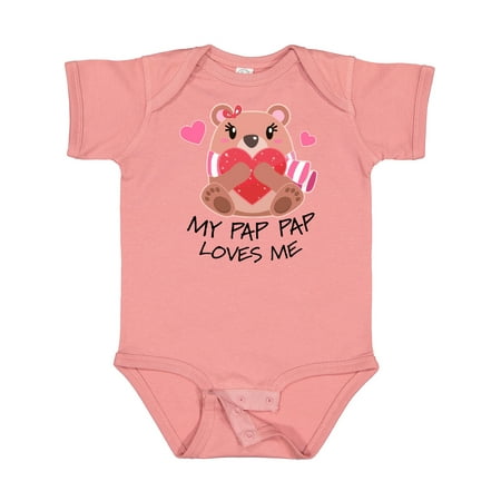 Inktastic My Pap Pap Loves Me- Bear and Hearts Gift Baby Boy or Baby Girl Bodysuit
Inktastic My Pap Pap Loves Me- Bear and Hearts Gift Baby Boy or Baby Girl Bodysuit