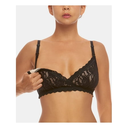 HANKY PANKY Intimates Black Surplice Lined Soft Cup Pull On Style Floral Bralette Bra M
HANKY PANKY Intimates Black Surplice Lined Soft Cup Pull On Style Floral Bralette Bra M