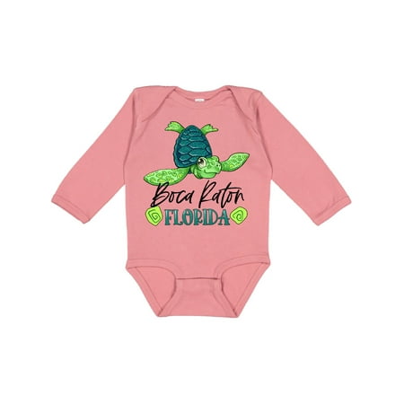 Inktastic Boca Raton Florida Happy Sea Turtle Gift Baby Boy or Baby Girl Long Sleeve Bodysuit
Inktastic Boca Raton Florida Happy Sea Turtle Gift Baby Boy or Baby Girl Long Sleeve Bodysuit