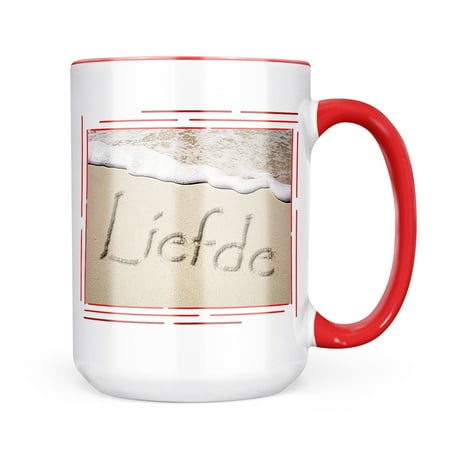 Neonblond Love in Dutch language written on beach Mug gift for Coffee Tea lovers
Neonblond Love in Dutch language written on beach Mug gift for Coffee Tea lovers
