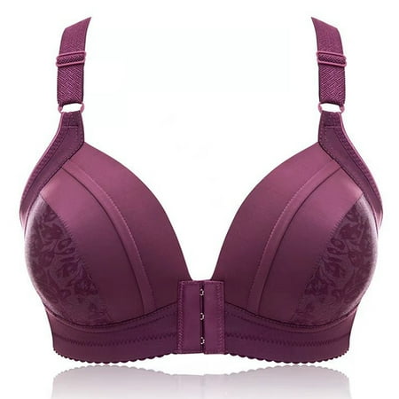 Lolmot Front Closure Bra for Womens Adjustable Strap Full-Coverage Floral Push Up Bra Comfortable Wirefree Everyday Bras on Clearance
Lolmot Front Closure Bra for Womens Adjustable Strap Full-Coverage Floral Push Up Bra Comfortable Wirefree Everyday Bras on Clearance