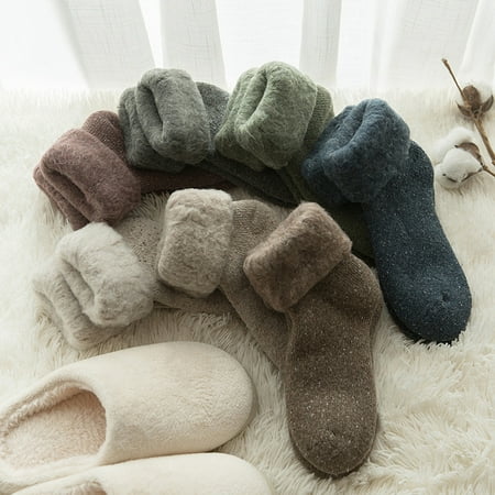 1 Pair More Thicken Warm Keeping Women Socks Wool Blend Practical Good Woven Winter Socks for Daily Wear
1 Pair More Thicken Warm Keeping Women Socks Wool Blend Practical Good Woven Winter Socks for Daily Wear