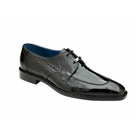 Belvedere Men s Shoes Bolero Genuine Exotic Leather Black R43