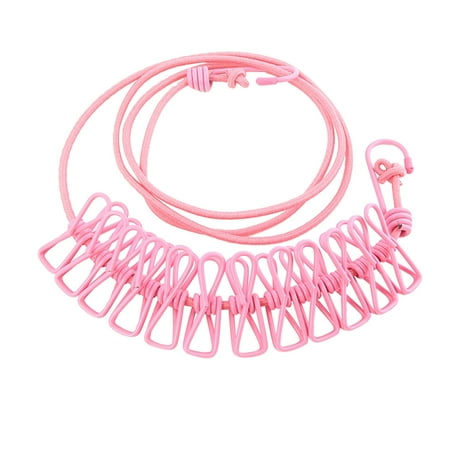 Uikceten 50% off Clear!Portable Travel Clothesline With 12pcs Clothespins Travel Gadgets For Outdoor And Indoor Use
Uikceten 50% off Clear!Portable Travel Clothesline With 12pcs Clothespins Travel Gadgets For Outdoor And Indoor Use