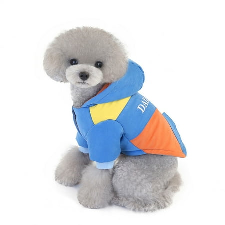 PEONAVET Cat Dog Christmas Outfit Cat Costume Pet clothes autumn and winter clothes new two-legged color matching cotton coat
PEONAVET Cat Dog Christmas Outfit Cat Costume Pet clothes autumn and winter clothes new two-legged color matching cotton coat