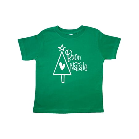 Inktastic Buon Natale Christmas Tree with Heart and Star Gift Toddler Boy or Toddler Girl T-Shirt
Inktastic Buon Natale Christmas Tree with Heart and Star Gift Toddler Boy or Toddler Girl T-Shirt