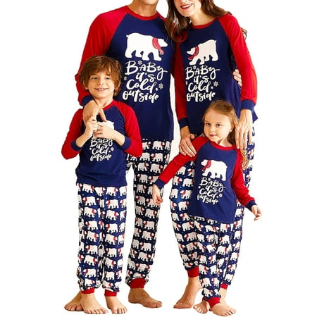 Kanali Christmas Red Red Cute Bear Print Family Matching Pajamas Sets Tops Pants Family Sleepwear 
Kanali Christmas Red Red Cute Bear Print Family Matching Pajamas Sets Tops Pants Family Sleepwear