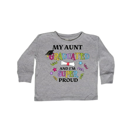Inktastic My Aunt Graduated and I m Super Proud Gift Toddler Boy or Toddler Girl Long Sleeve T-Shirt
Inktastic My Aunt Graduated and I m Super Proud Gift Toddler Boy or Toddler Girl Long Sleeve T-Shirt