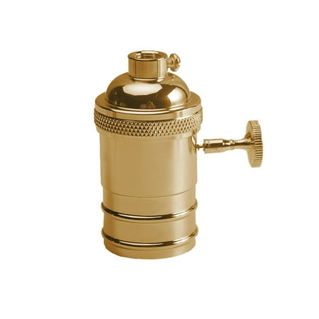 Ekeka Free Shipping Light Brass Light Socket Copper Antique E26/E27 Bulb Retro Lamp Holder
Ekeka Free Shipping Light Brass Light Socket Copper Antique E26/E27 Bulb Retro Lamp Holder