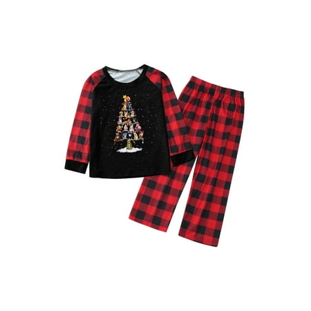 QILINXUAN Family Matching Pjs Set for Christmas Women Men Kids Baby Christmas Tree Animal Print Nightwear
QILINXUAN Family Matching Pjs Set for Christmas Women Men Kids Baby Christmas Tree Animal Print Nightwear