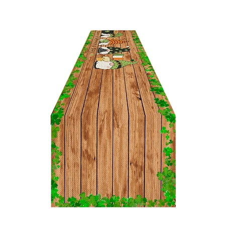 Room Decor Irish Festival Table Runner Linen Anti Oil Easy To Clean Table Cloth Digital Printing Table Mat St Patricks Day Decorations
Room Decor Irish Festival Table Runner Linen Anti Oil Easy To Clean Table Cloth Digital Printing Table Mat St Patricks Day Decorations