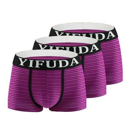 Comfortable Underwear! Men s Boxers Soft Sexy Breathable Underwear Moisture-Wicking Underwear XL Purple Women
Comfortable Underwear! Men s Boxers Soft Sexy Breathable Underwear Moisture-Wicking Underwear XL Purple Women