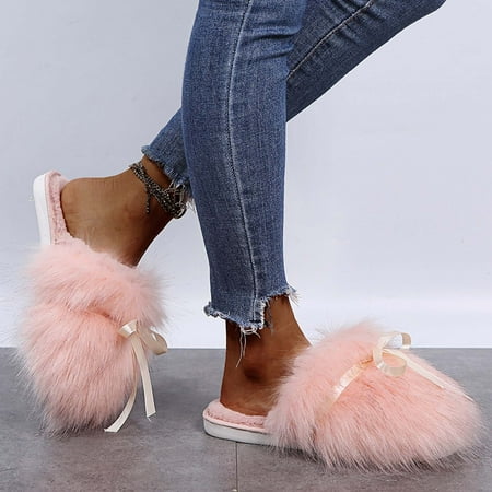 Njoeus Womens Slippers Bedroom Slippers Slippers Women S Autumn And Winter Bow Knot Household Shoes Baotou Cotton Slippers Wear Half Shoes
Njoeus Womens Slippers Bedroom Slippers Slippers Women S Autumn And Winter Bow Knot Household Shoes Baotou Cotton Slippers Wear Half Shoes