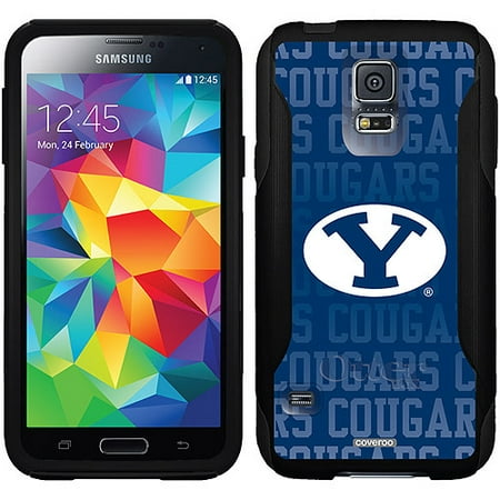 Brigham Young Repeating Design on OtterBox Commuter Series Case for Samsung Galaxy S5