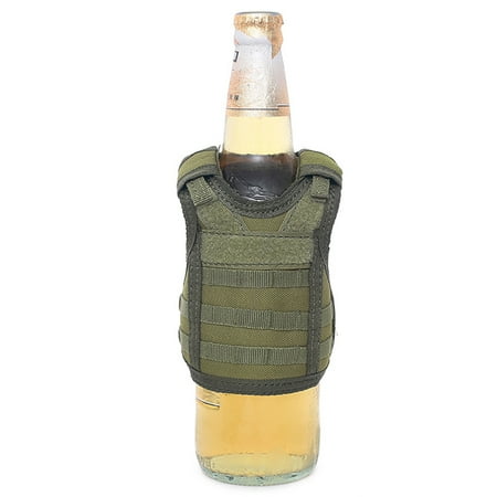 Tactical Beer Bottle Beer Vest Cover Military Mini Molle Vest Personal Bottled Drink Set Adjustable Shoulder Strap
Tactical Beer Bottle Beer Vest Cover Military Mini Molle Vest Personal Bottled Drink Set Adjustable Shoulder Strap
