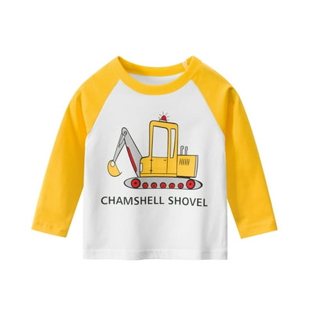 Yubatuo Toddler Kids Baby Boys Letter Cartoon Car Shirts Tops Tee Clothes Outfits Baby Boy Clothes Yellow 120
Yubatuo Toddler Kids Baby Boys Letter Cartoon Car Shirts Tops Tee Clothes Outfits Baby Boy Clothes Yellow 120