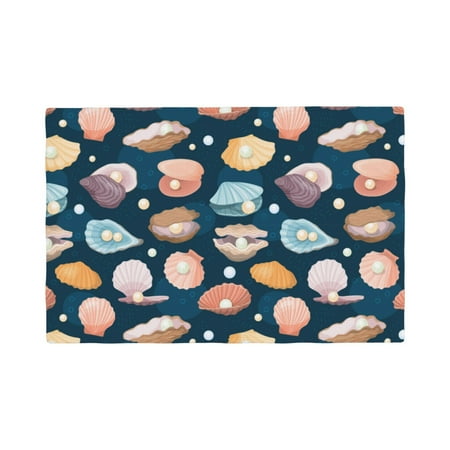 Placemats Set Of 4 / 6 Shells Pearls Placemats For Dining Table Indoor/Outdoors Heat Resistant Washable Placemats 18 X 12
Placemats Set Of 4 / 6 Shells Pearls Placemats For Dining Table Indoor/Outdoors Heat Resistant Washable Placemats 18 X 12