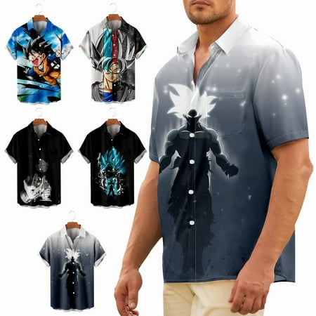 Anime Dragon Ball Button Up Hawaii Shirts 3D Print Summer Costume for Boys 5-14 Years
Anime Dragon Ball Button Up Hawaii Shirts 3D Print Summer Costume for Boys 5-14 Years