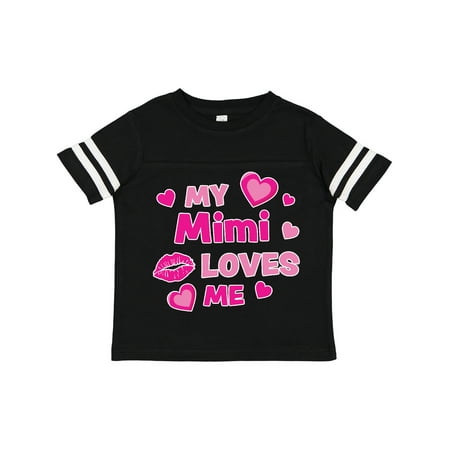 Inktastic Valentine s Day My Mimi Loves Me Hearts and Lips Gift Toddler Boy or Toddler Girl T-Shirt 
Inktastic Valentine s Day My Mimi Loves Me Hearts and Lips Gift Toddler Boy or Toddler Girl T-Shirt