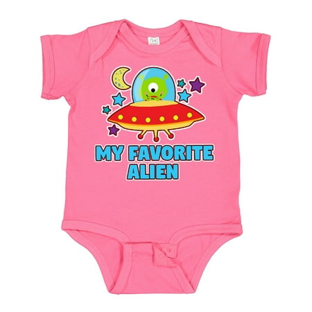 Inktastic My Favorite Alien in Spaceship with Moon and Stars Gift Baby Boy or Baby Girl Bodysuit
Inktastic My Favorite Alien in Spaceship with Moon and Stars Gift Baby Boy or Baby Girl Bodysuit