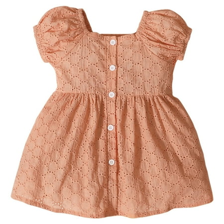 Korean Version Of Puff Sleeve Solid Children s Princess Dress Children s Clothing Casual Birthday Dress Soft And Comfortable Skin Friendly
Korean Version Of Puff Sleeve Solid Children s Princess Dress Children s Clothing Casual Birthday Dress Soft And Comfortable Skin Friendly